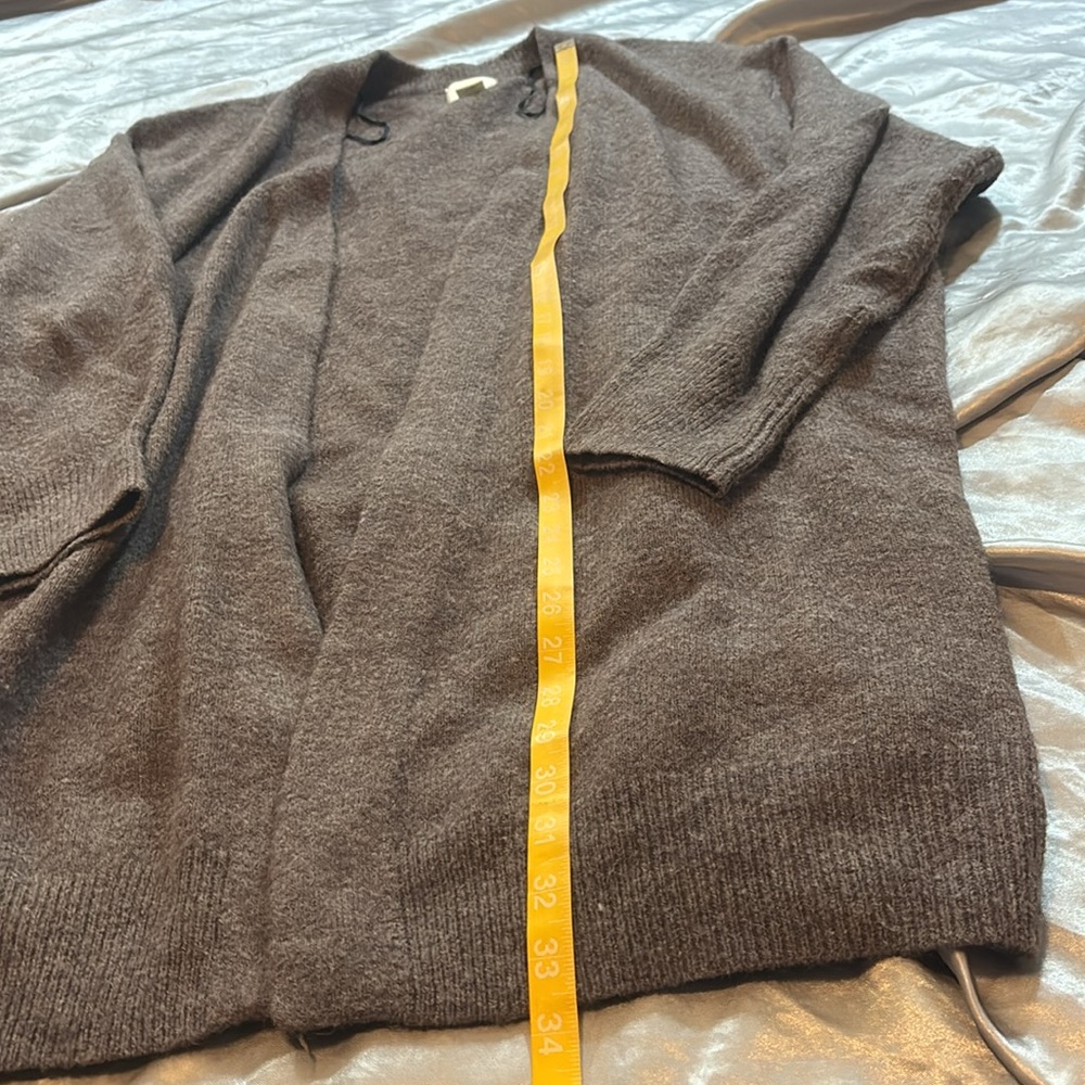 H& M OPEN FRONT SUPER SOFT CARDIGAN SWEATER